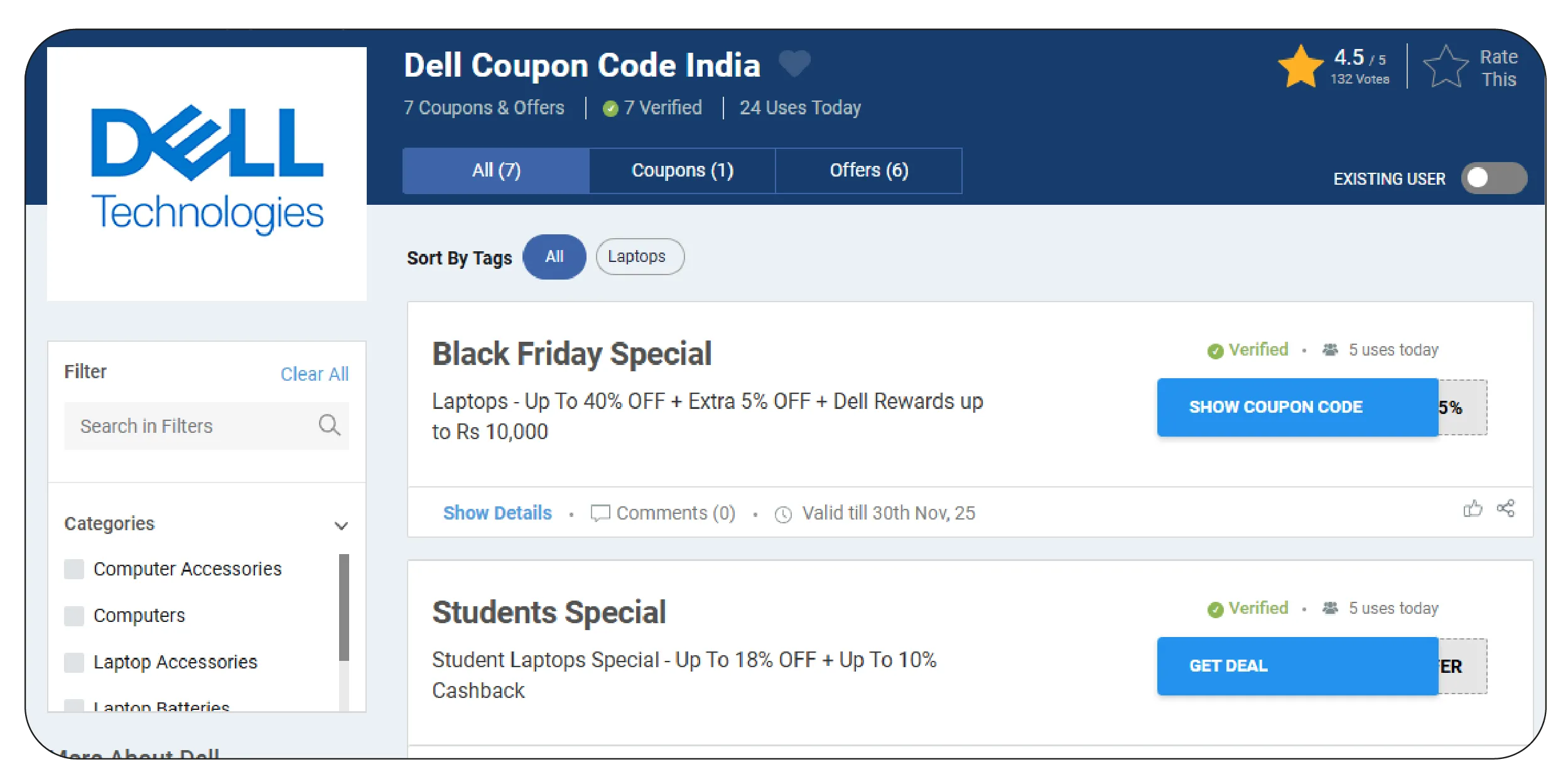 Enhancing Discount Discovery Through Targeted Coupon Extraction